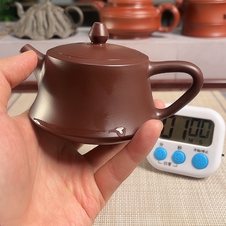花***鹿紫砂茶杯宜兴原矿手工紫砂壶
