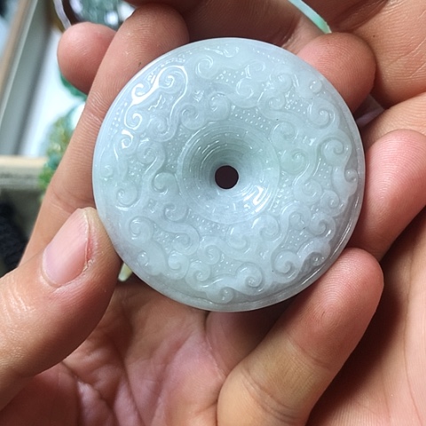 翡翠未镶嵌颈饰天然缅甸翡翠a货