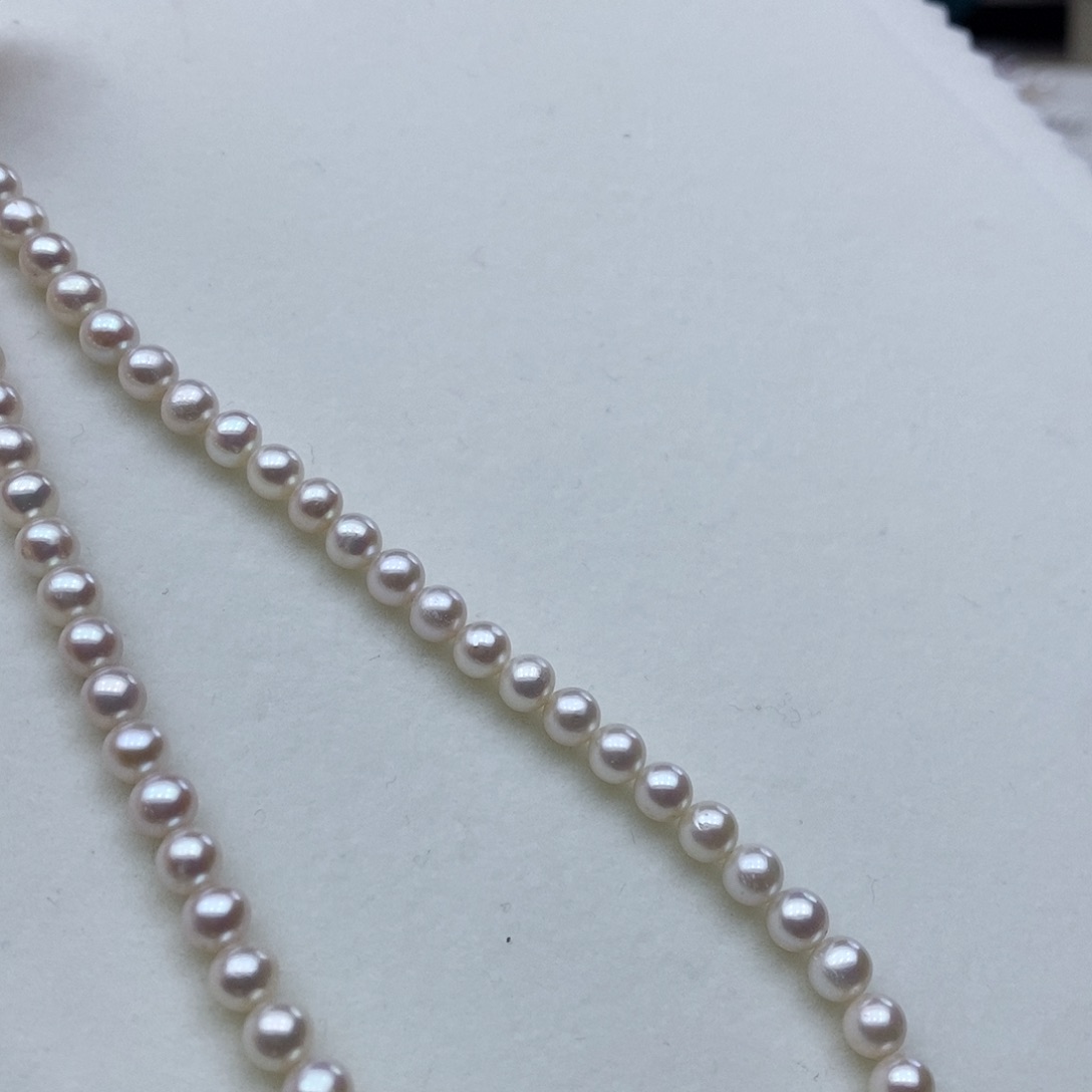 淡水珍珠颈饰钛钢➕5.6