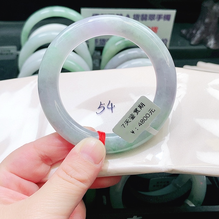 翡翠未镶嵌手镯0996