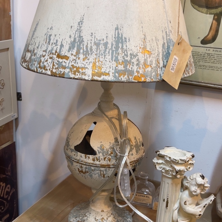 珍****铁孤品台灯39*39*70安提克斯