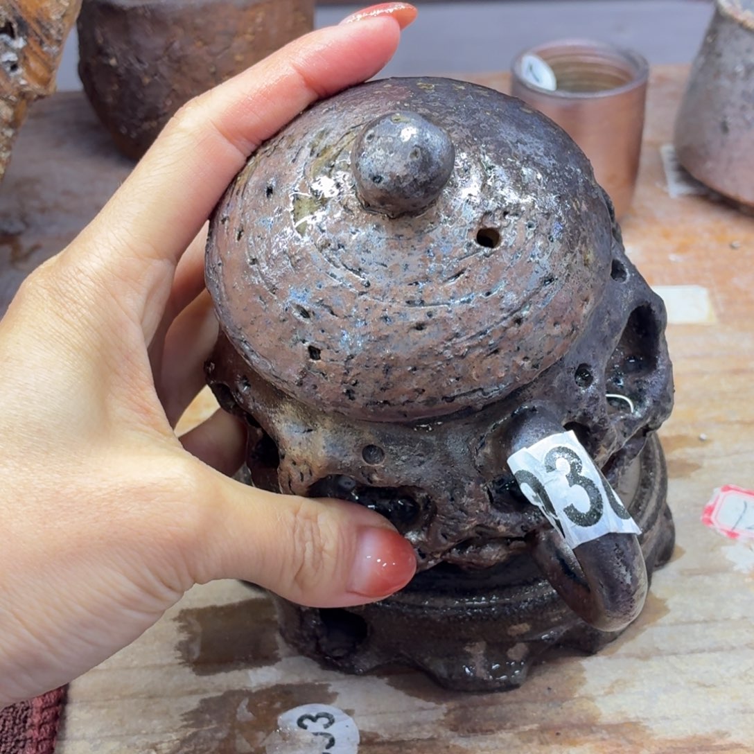 陶园柴烧，精品高货036瑕