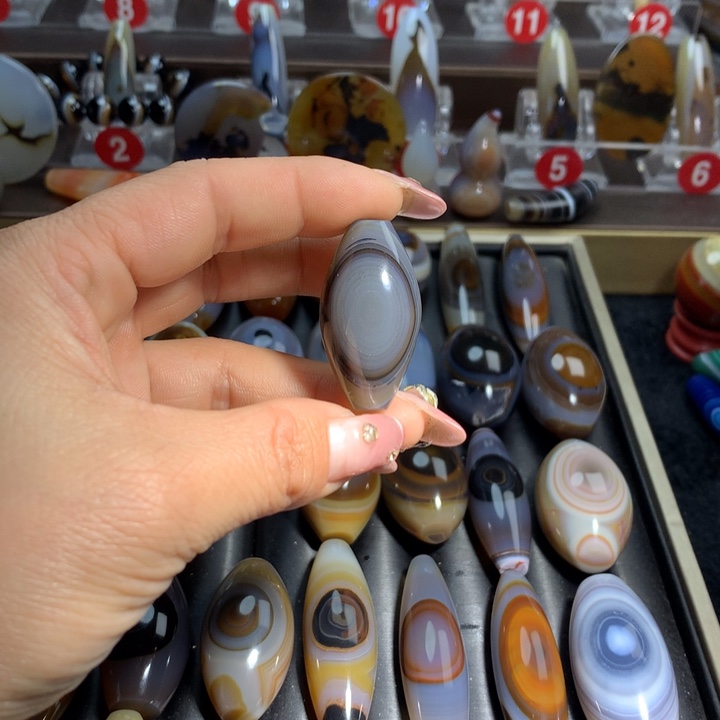 玛瑙/玉髓颈饰未镶嵌冰***9吊坠