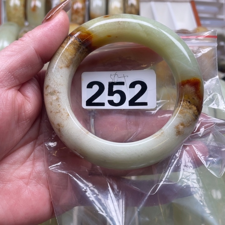 蛇纹石玉合金手镯