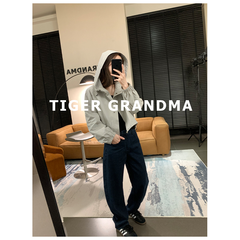 大奇TG 2503 超质感深蓝弯刀牛仔裤