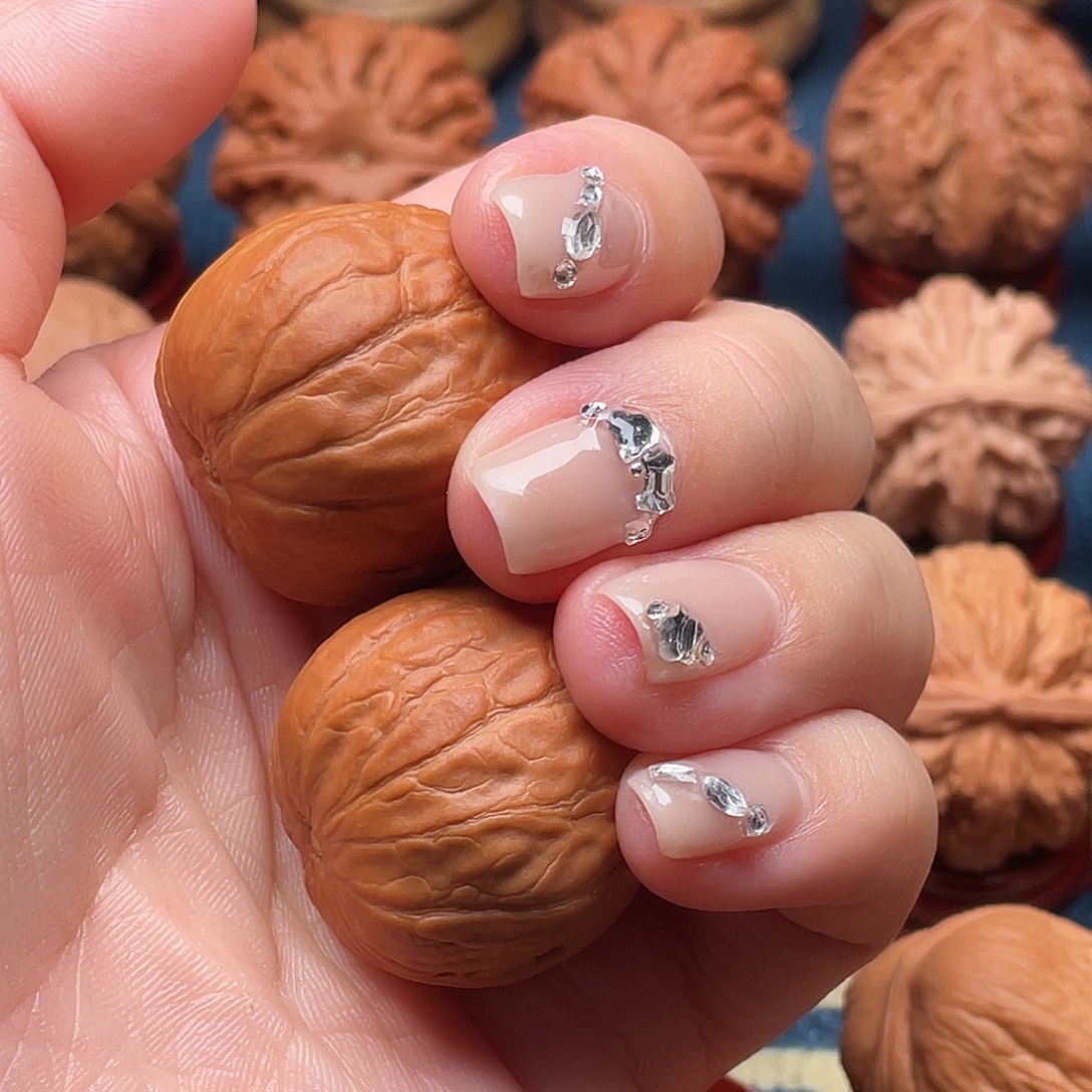 用***4文玩核桃把件精品手捻