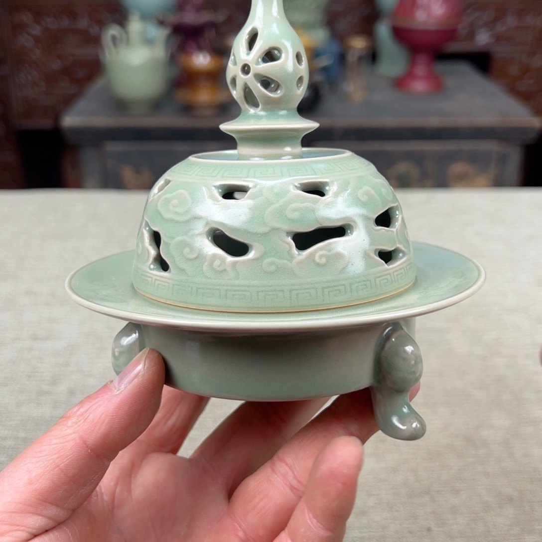 瓷片正能量陶瓷艺术品