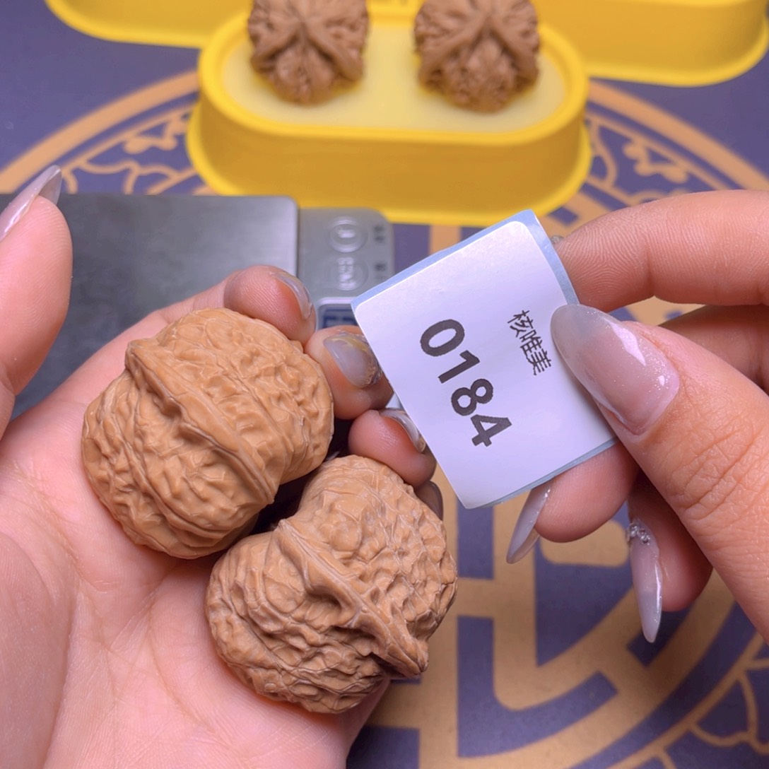 文玩核桃把件南瓜墩39～0184