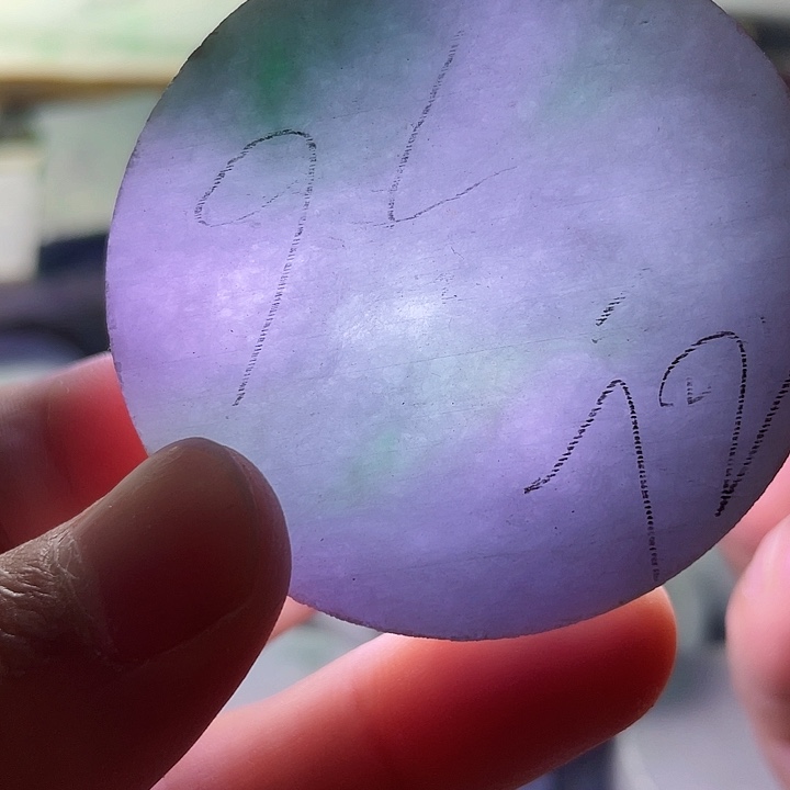 翡翠颈饰未镶嵌毛料67