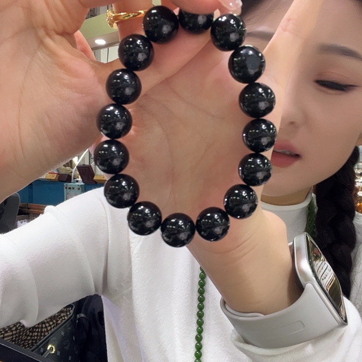 @***～和田玉未镶嵌手链