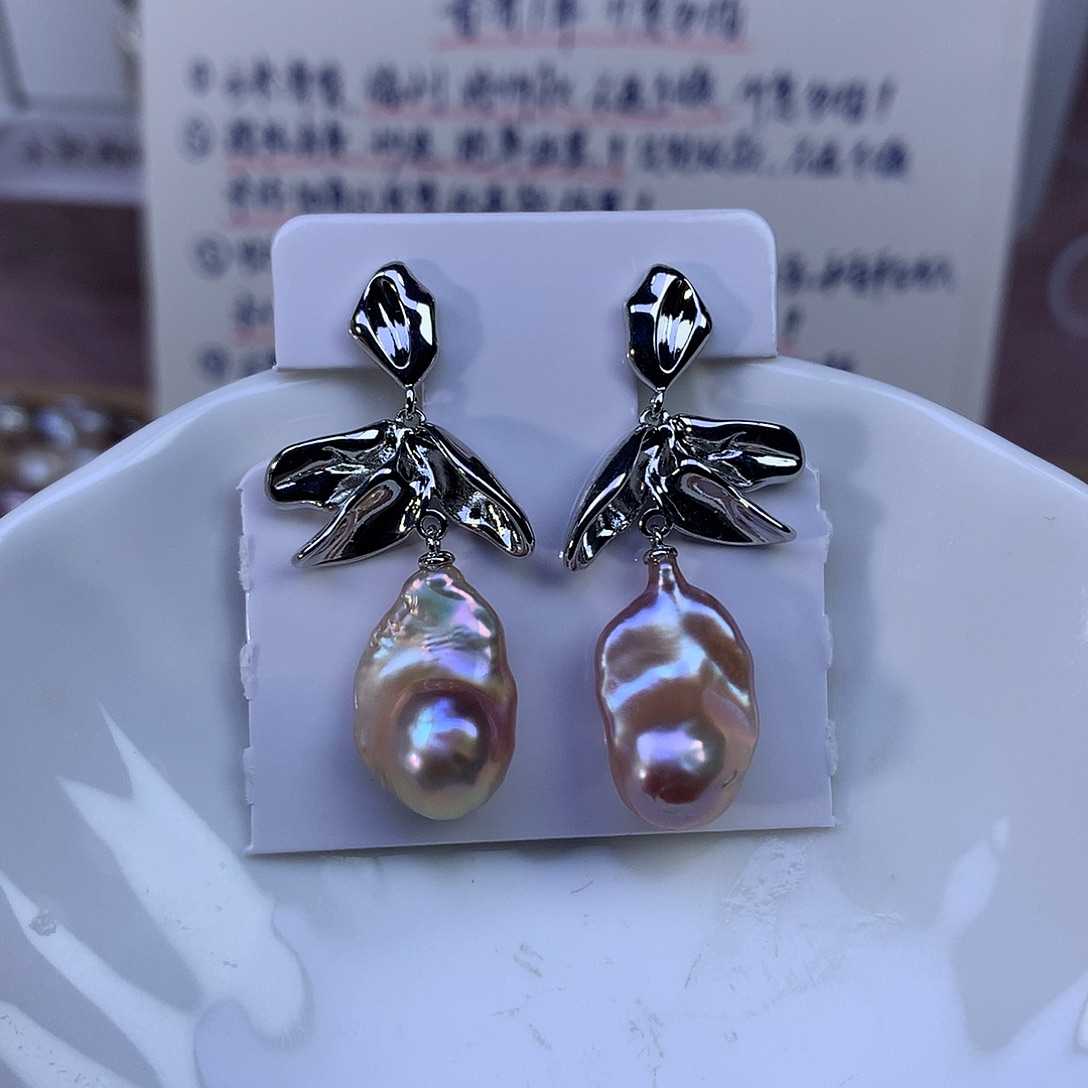 非金属合金福利耳饰4074