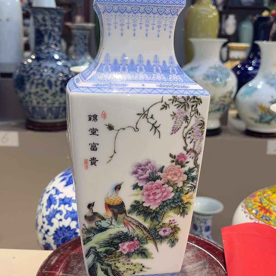 粗砂景德镇陶瓷26.5公分一个