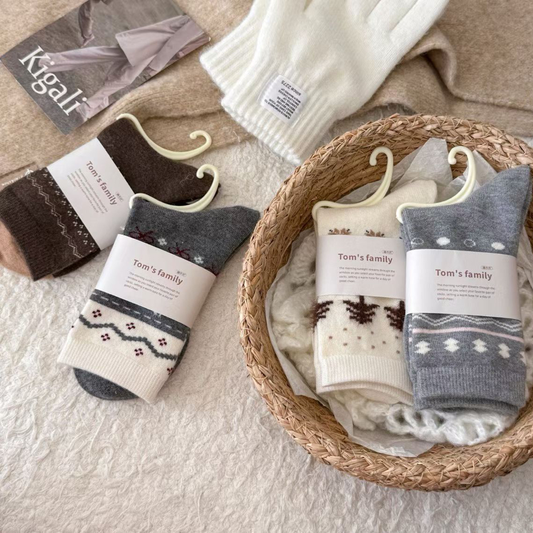 【个人单】秋冬款潮流品牌袜—精梳棉/羊毛/饰品袜