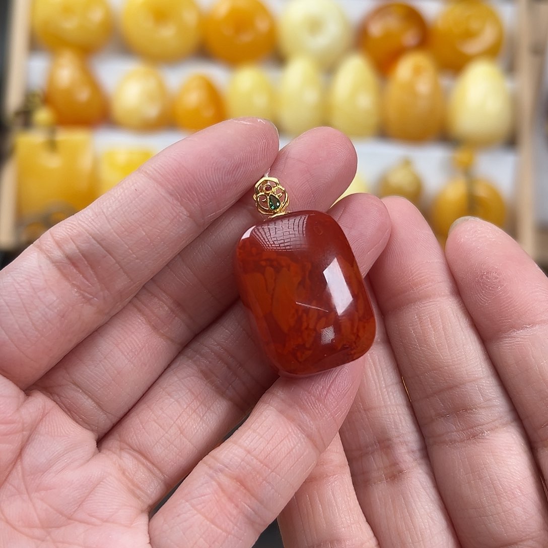 南红玛瑙颈饰未镶嵌南红