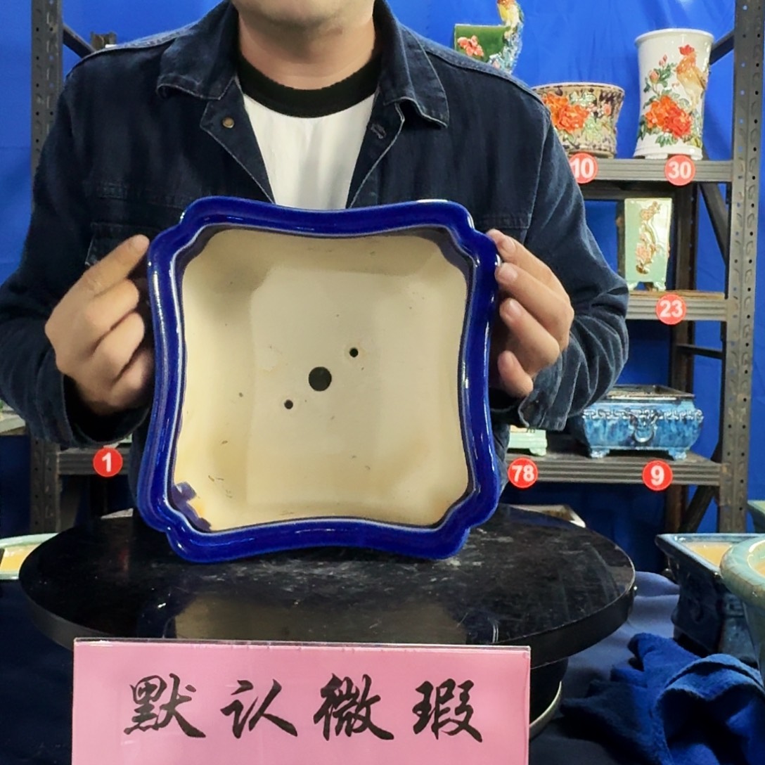 577宝蓝大瑕疵随机介意勿拍不退换外口21内深11