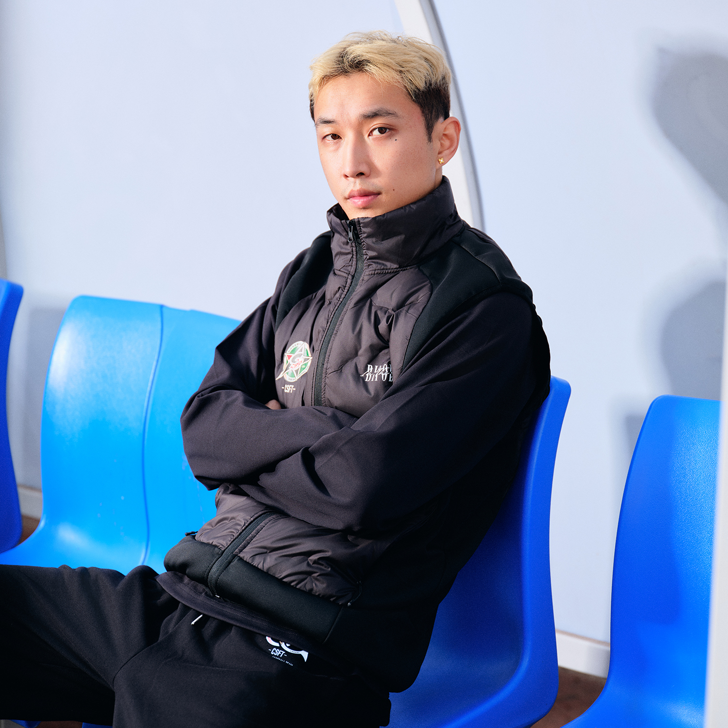 BIPOLAR长沙市足球队联名运动时尚潮牌休闲百搭通勤羽绒马 21M238