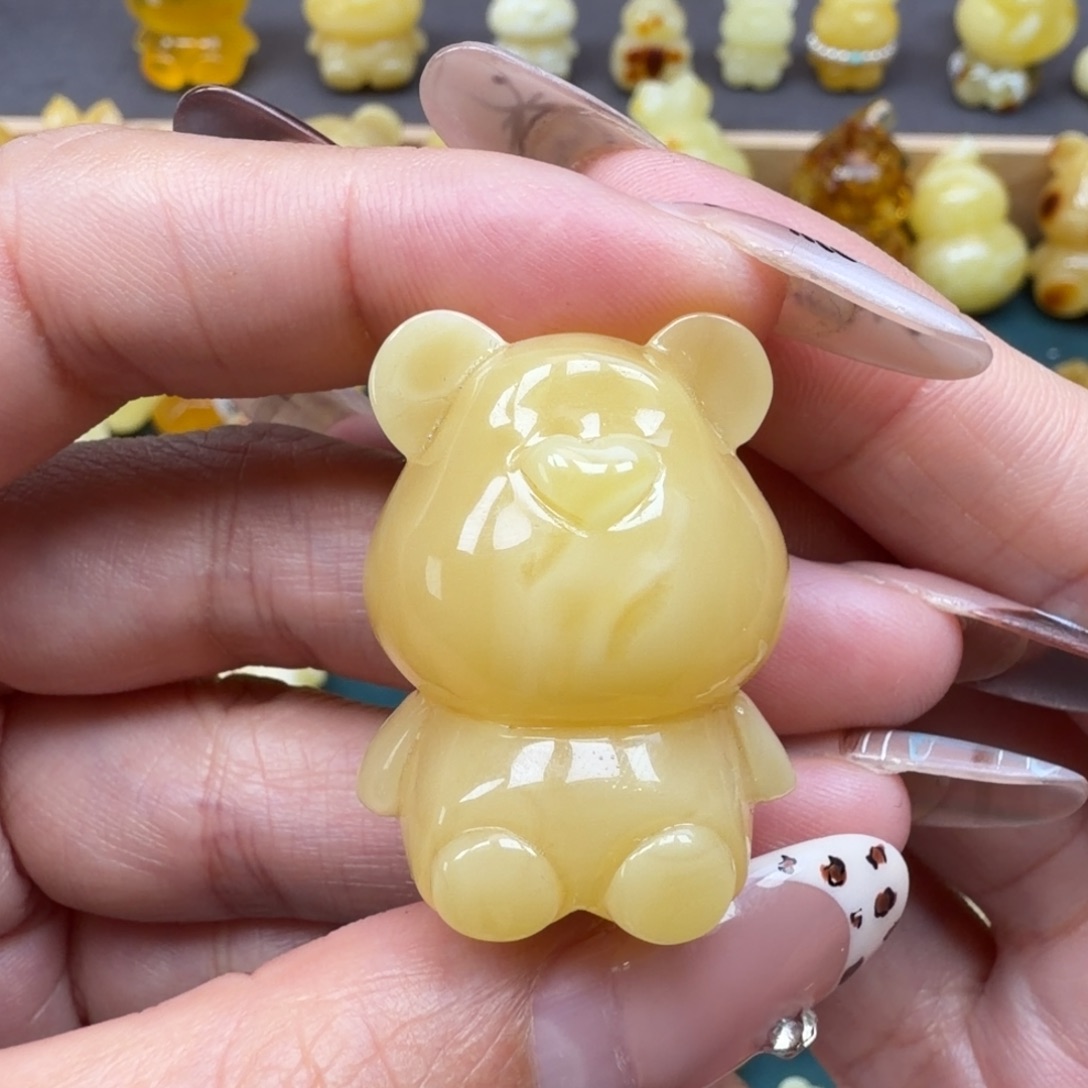 琥珀未镶嵌裸石蜜蜡