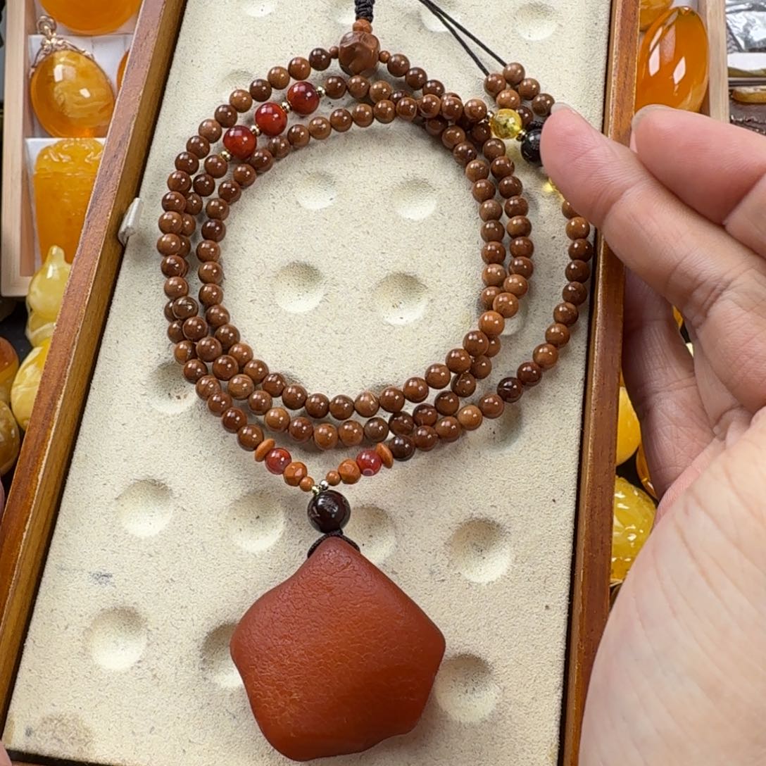 未镶嵌库克吊坠蜜蜡原石