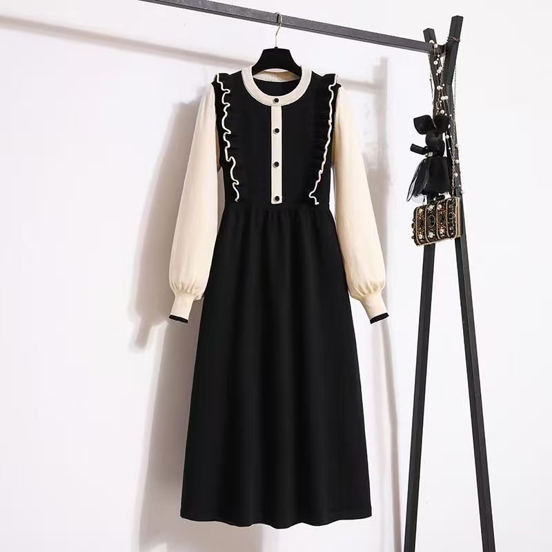 春夏中长款气质显瘦时尚连衣裙