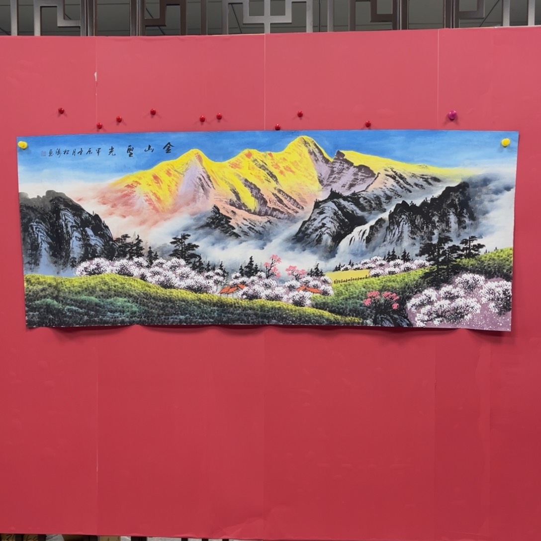 国画国画作品集一个由