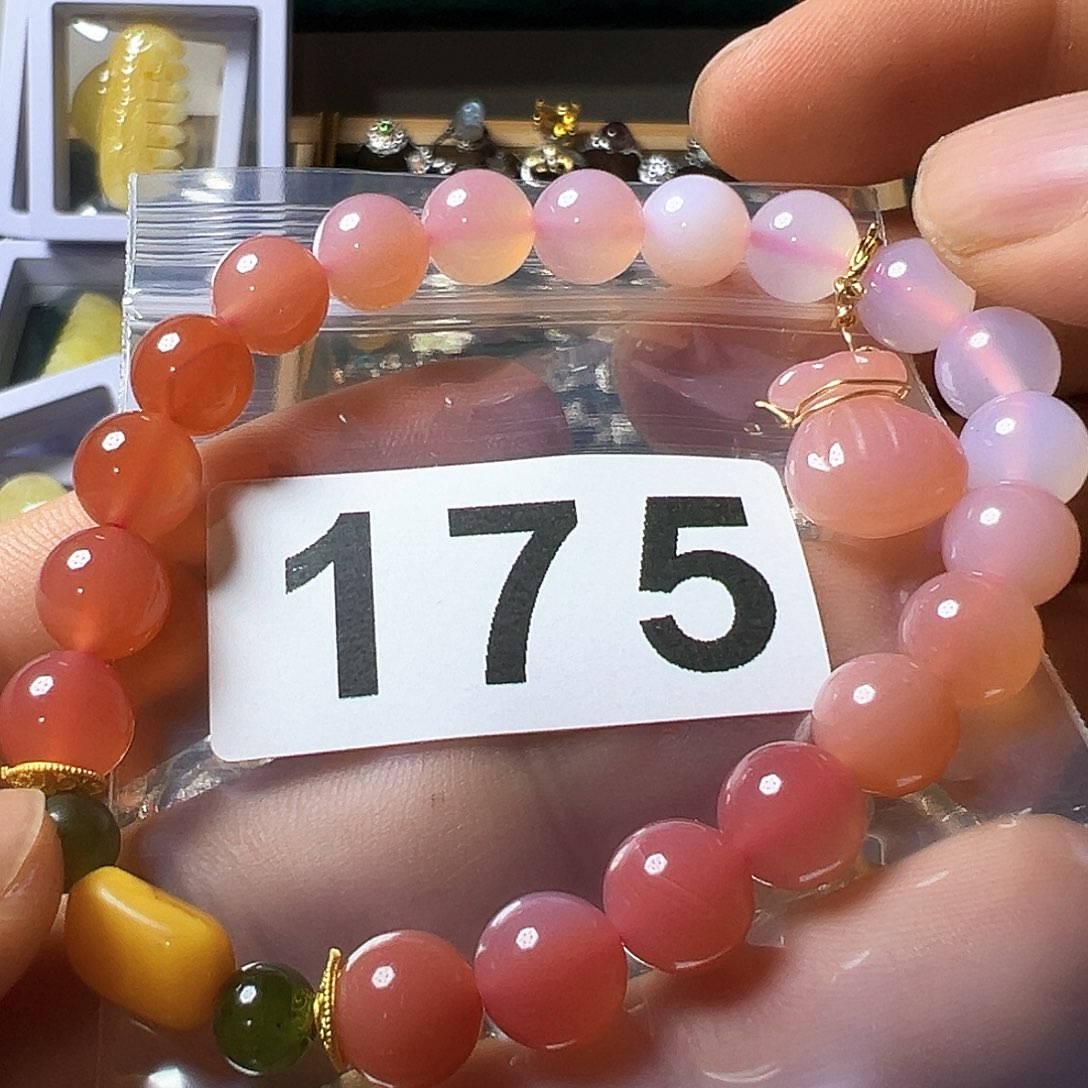 玛瑙/玉髓未镶嵌手链