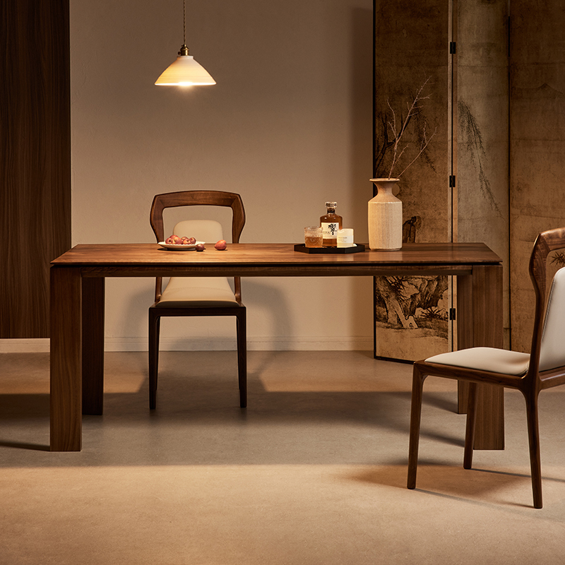 北美黑胡桃木大板桌