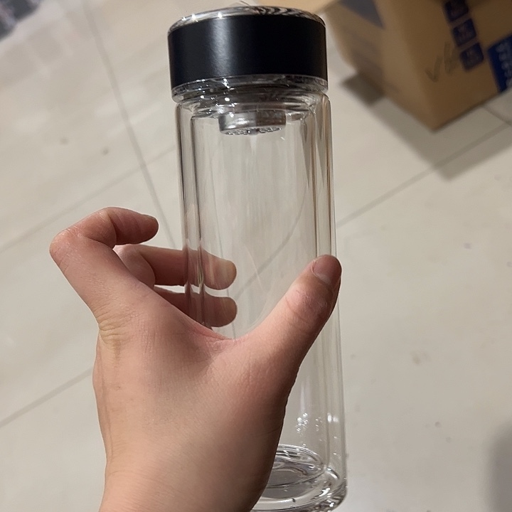 6778-66-315玻璃杯  黑  微瑕