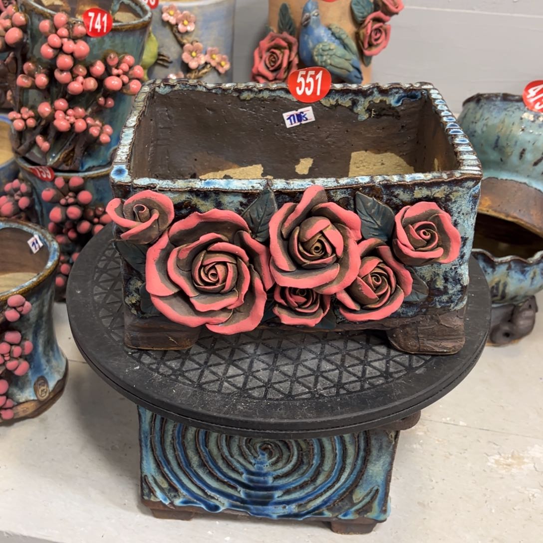 陶瓷梦微瑕551 陶然花器厂家直销