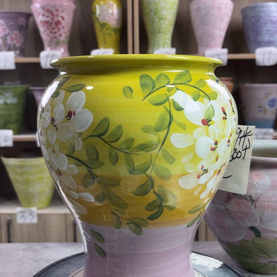 景德镇陶瓷花盆花盆