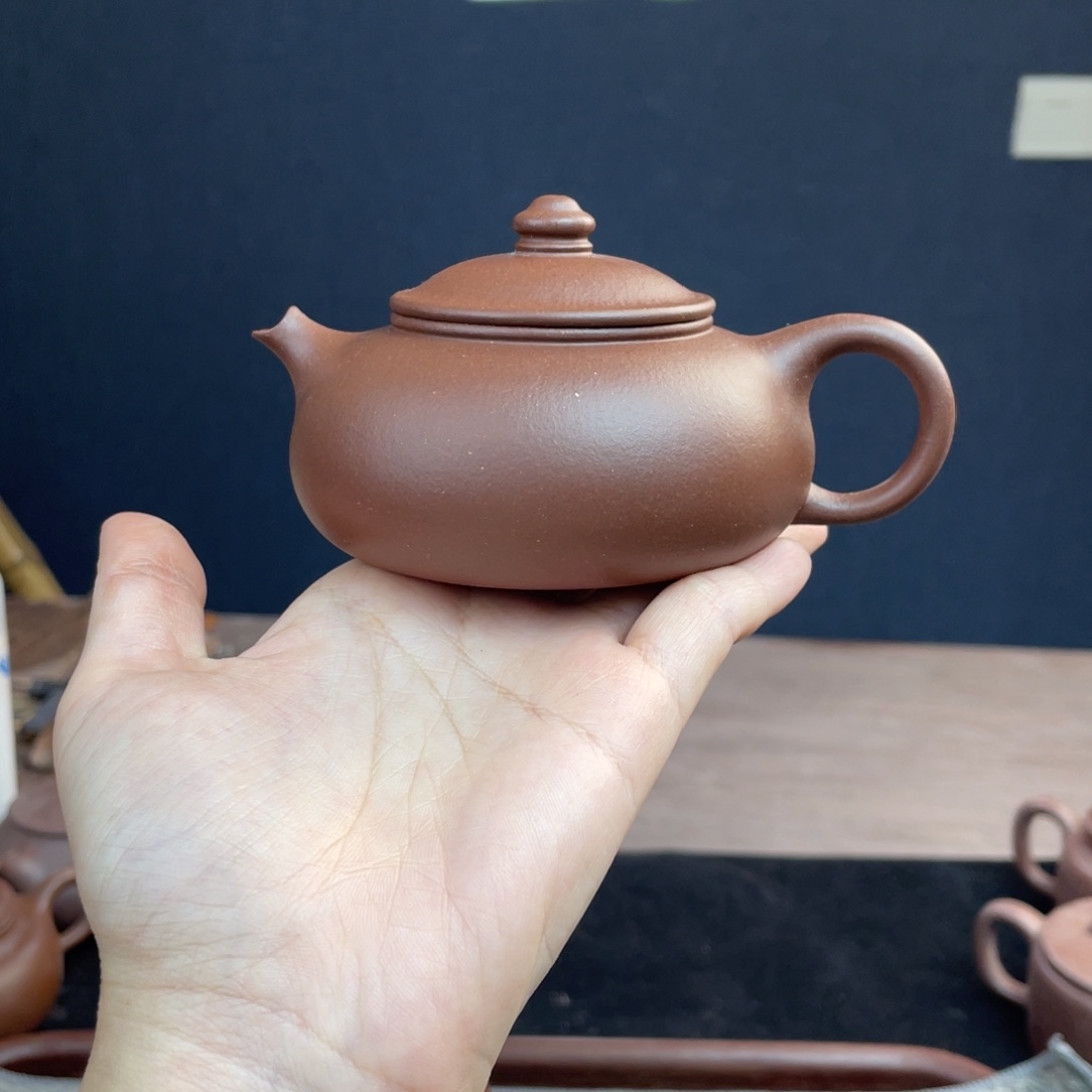 茶壶紫砂全手工底槽清寒江180cc
