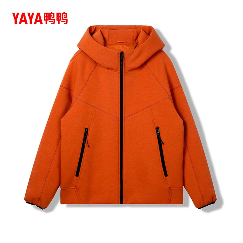 YAYA/鸭鸭运动户外休闲轻薄款男女同款保暖宽松羽绒服YE5B000927P