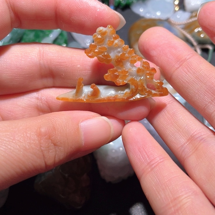 【闪购商品】翡翠颈饰未镶嵌天然翡翠