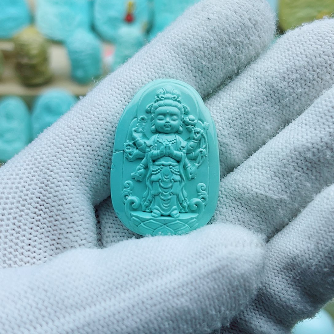 绿松石未镶嵌珠宝奇石