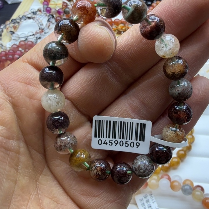 水晶未镶嵌手链天然