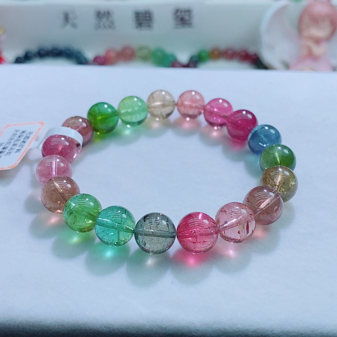 手链未镶嵌碧玺10.3mm左右