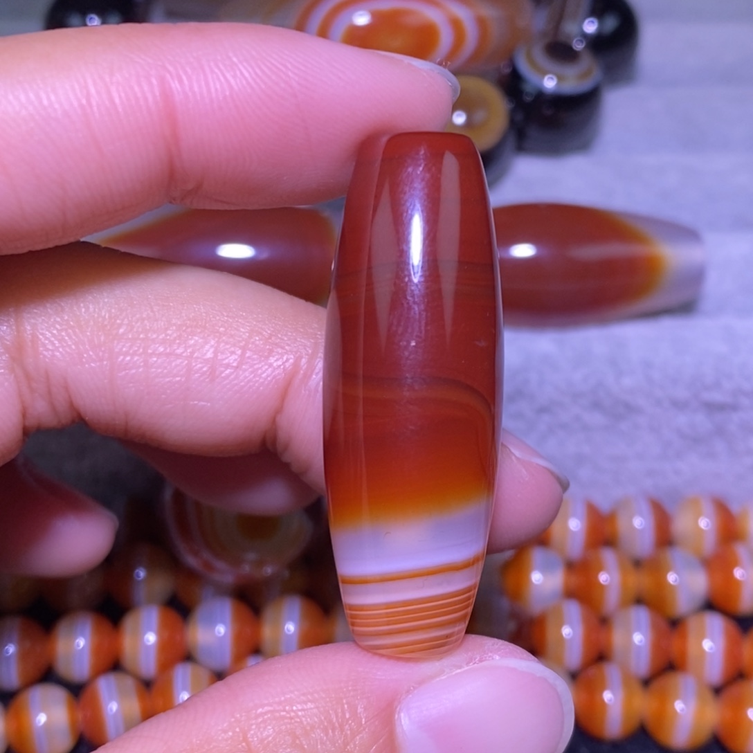 玛瑙/玉髓未镶嵌颈饰