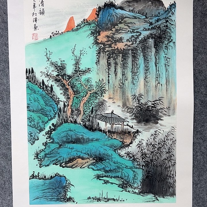 国画以文会友曾老师