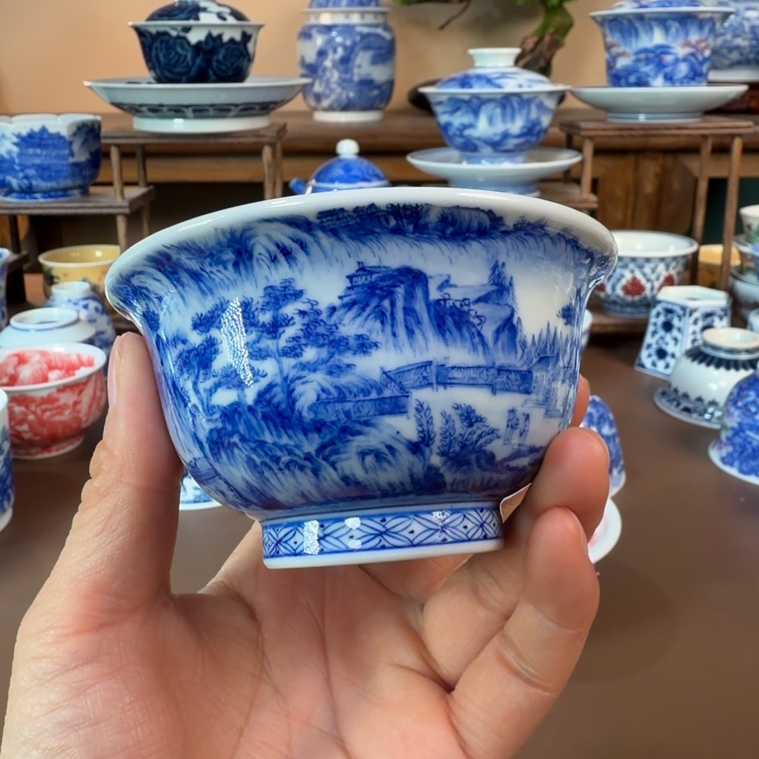 景德镇陶瓷手工手绘