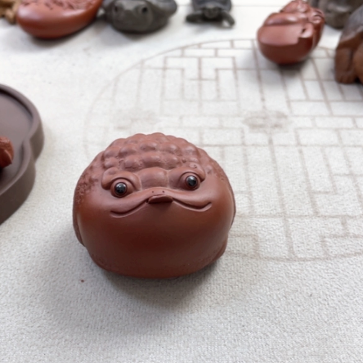 【闪购商品】紫砂茶宠荔*味紫砂金蟾