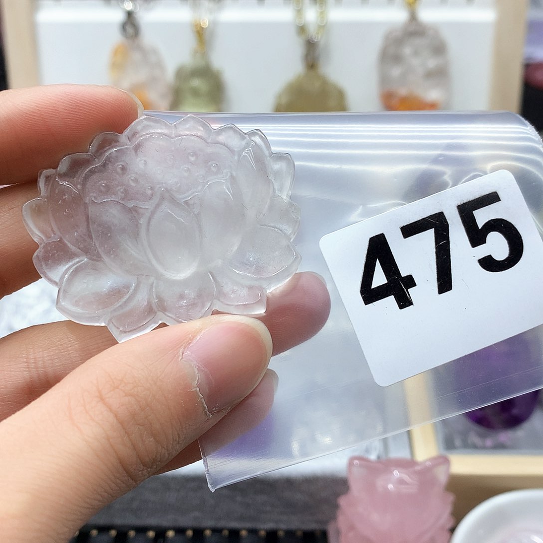 水晶颈饰未镶嵌吊坠
