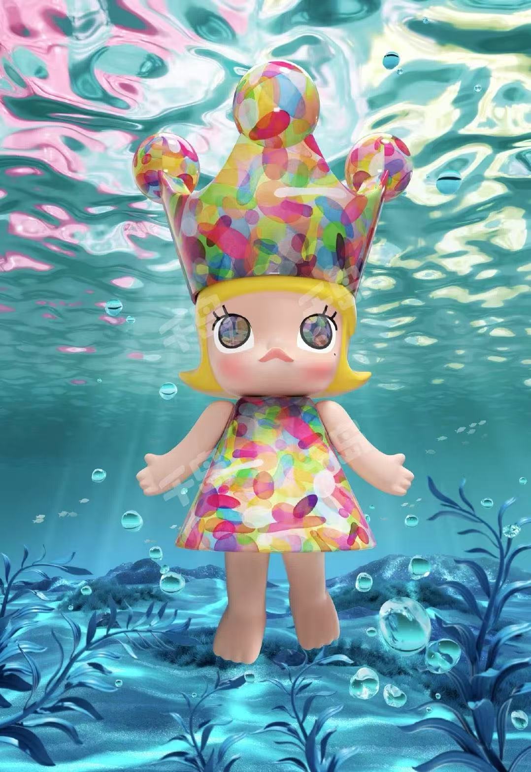 Molly气泡公主官方正品大娃