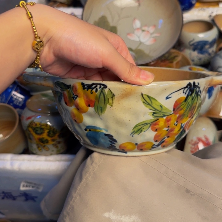 瓷片景德镇陶瓷手工手绘