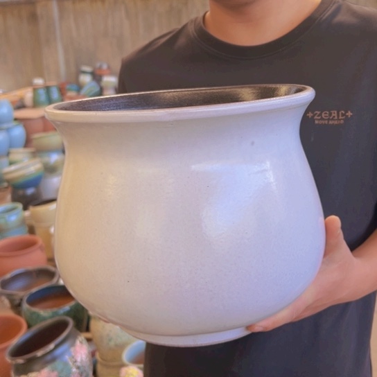 紫砂花盆高23口25————-