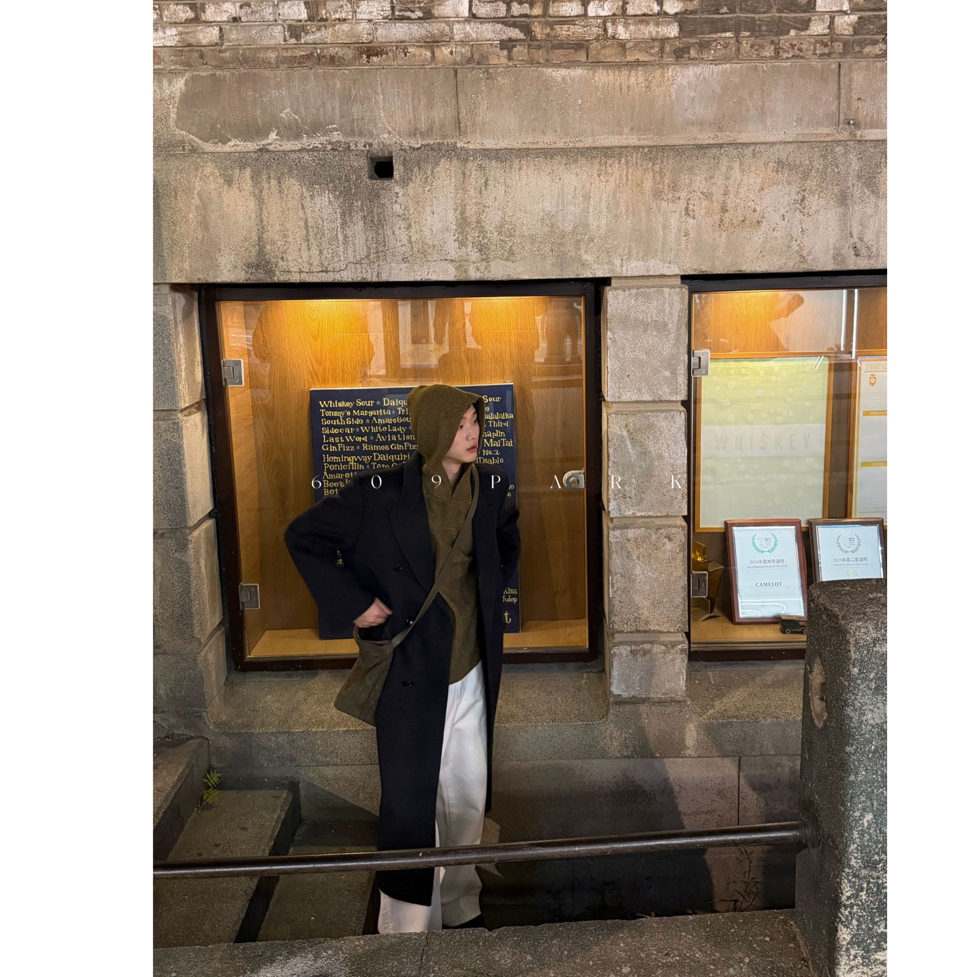 609PARK Dressed to kill天丝羊毛西装大衣 0463