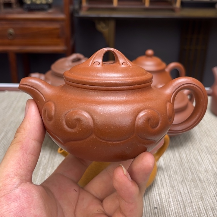 茶壶底槽青孤品容量260