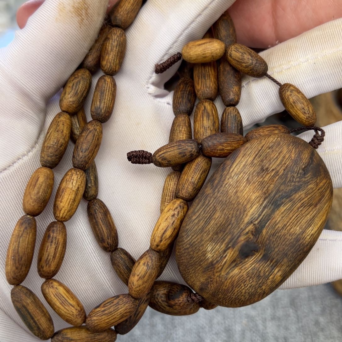 沉香手串奇楠沉香树心油大米珠