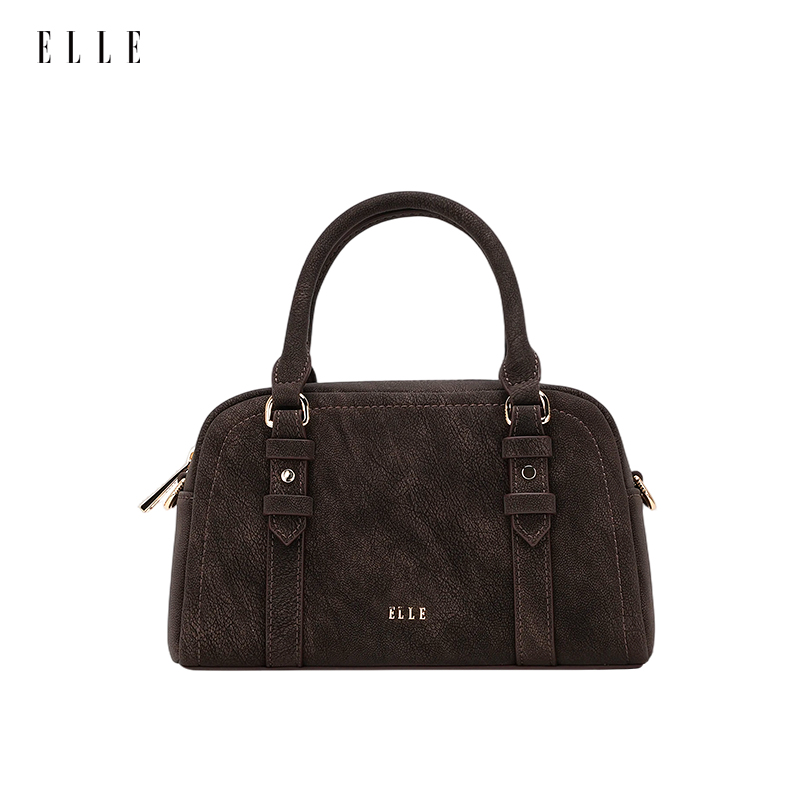 ELLE25新款流行百搭【琥珀流光】柔雾波士顿托特女轻奢手提斜挎包W