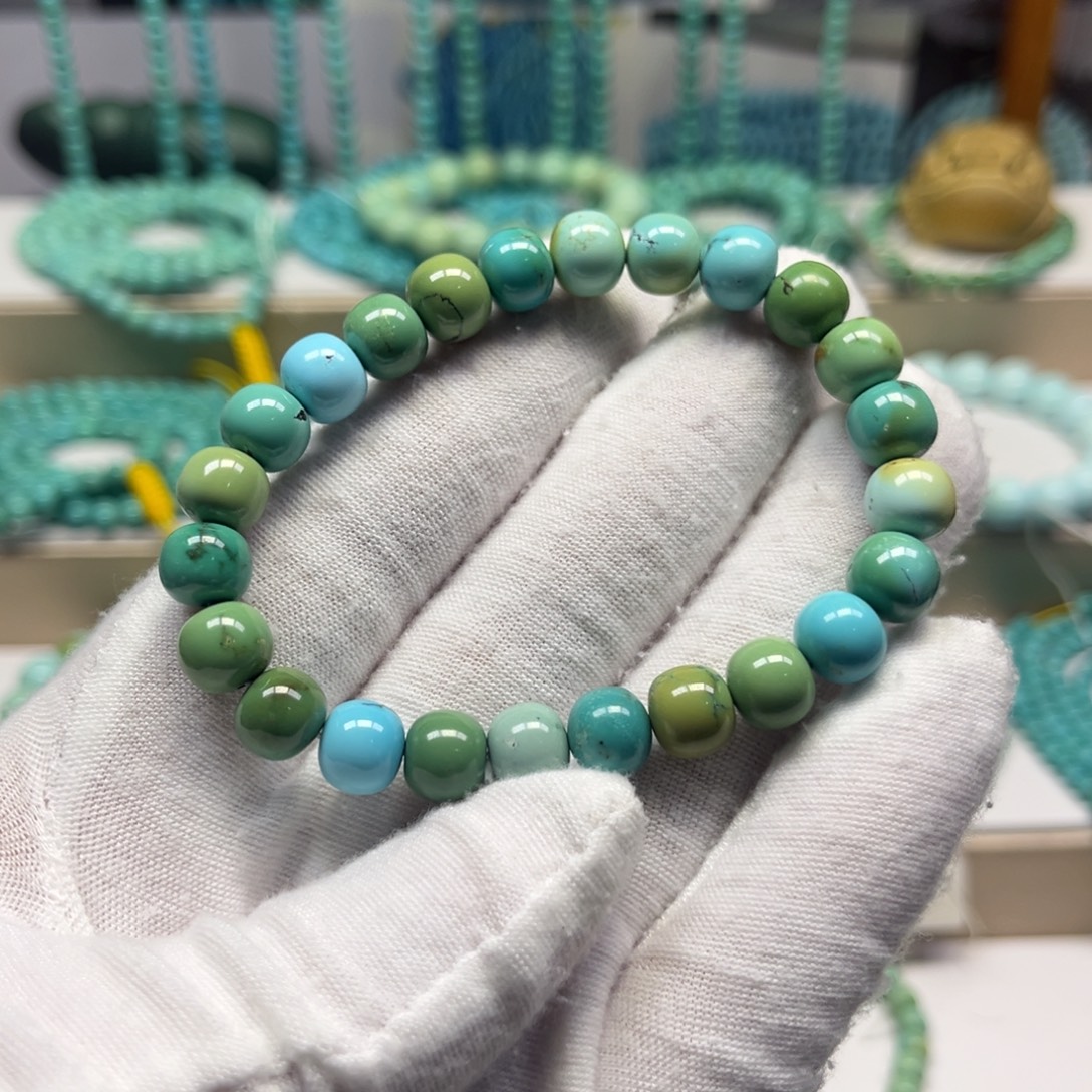 绿松石未镶嵌手链