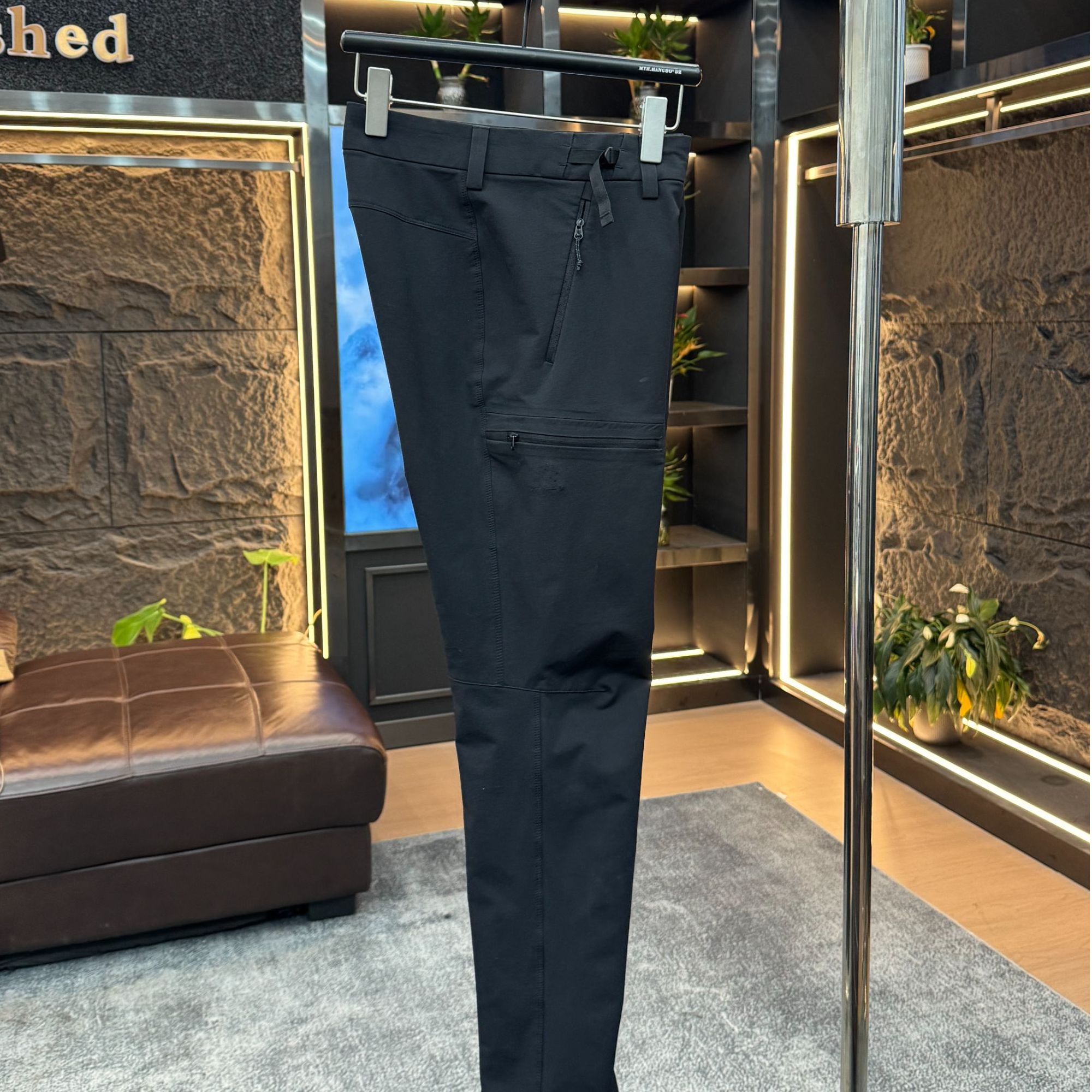 秋冬季长裤直筒裤微弹休闲裤软壳裤