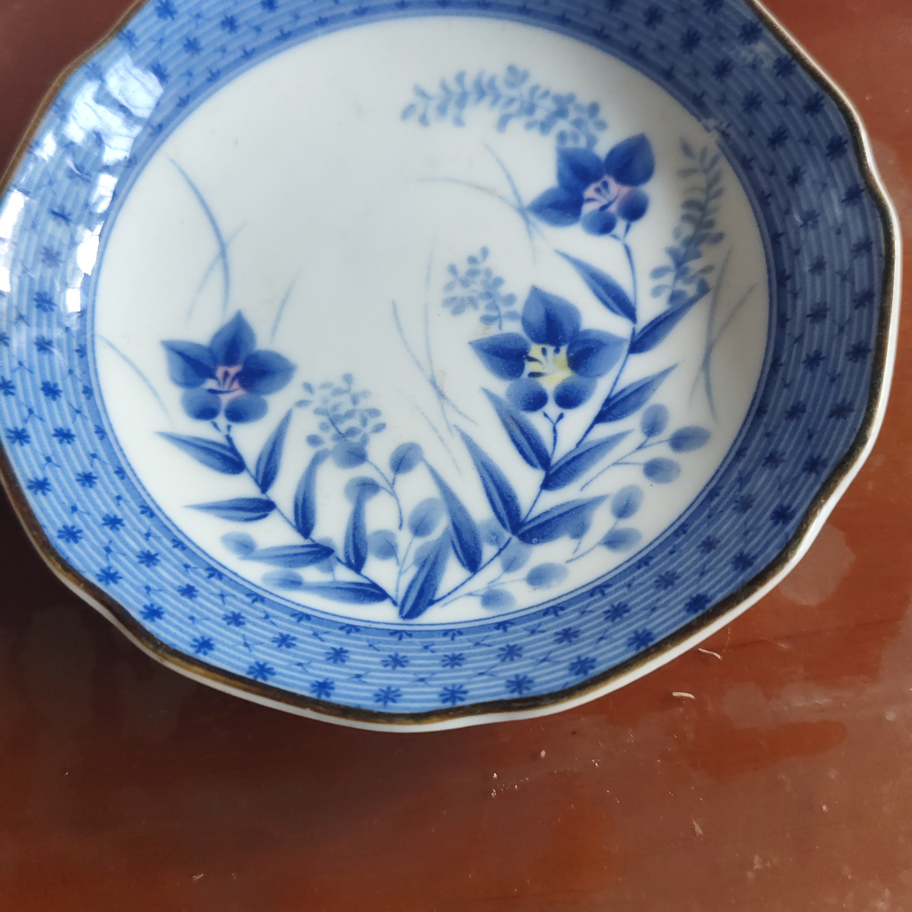 青花瓷小盘子好看的陶瓷